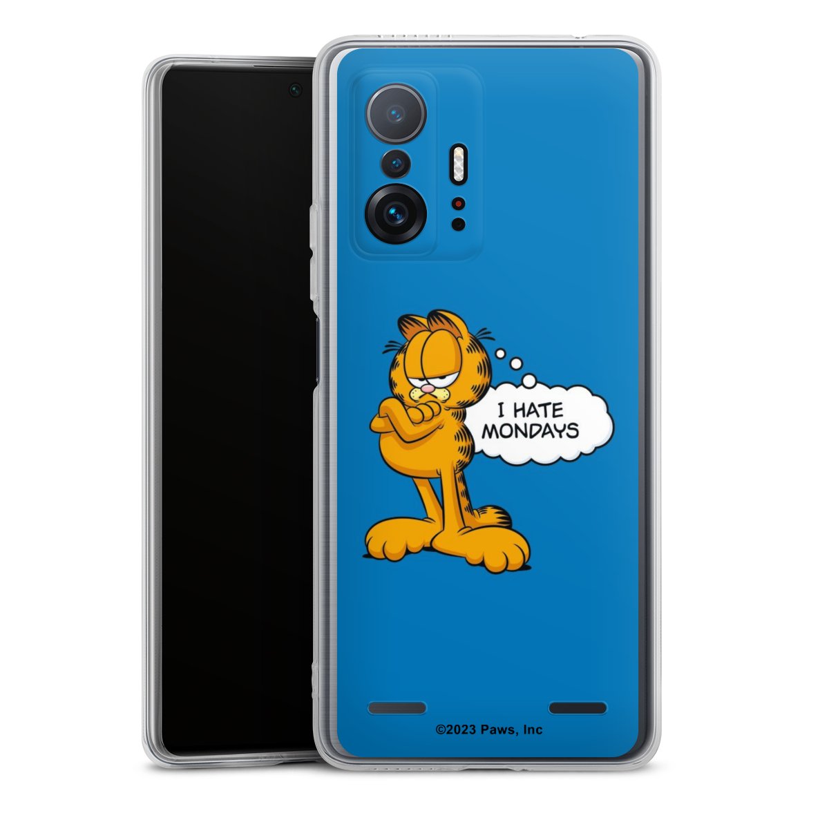 Garfield Ik haat maandagen blauw