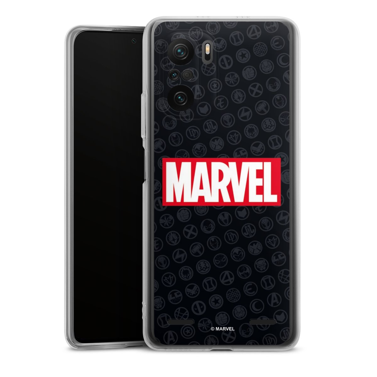 Marvel Logo Black Red 