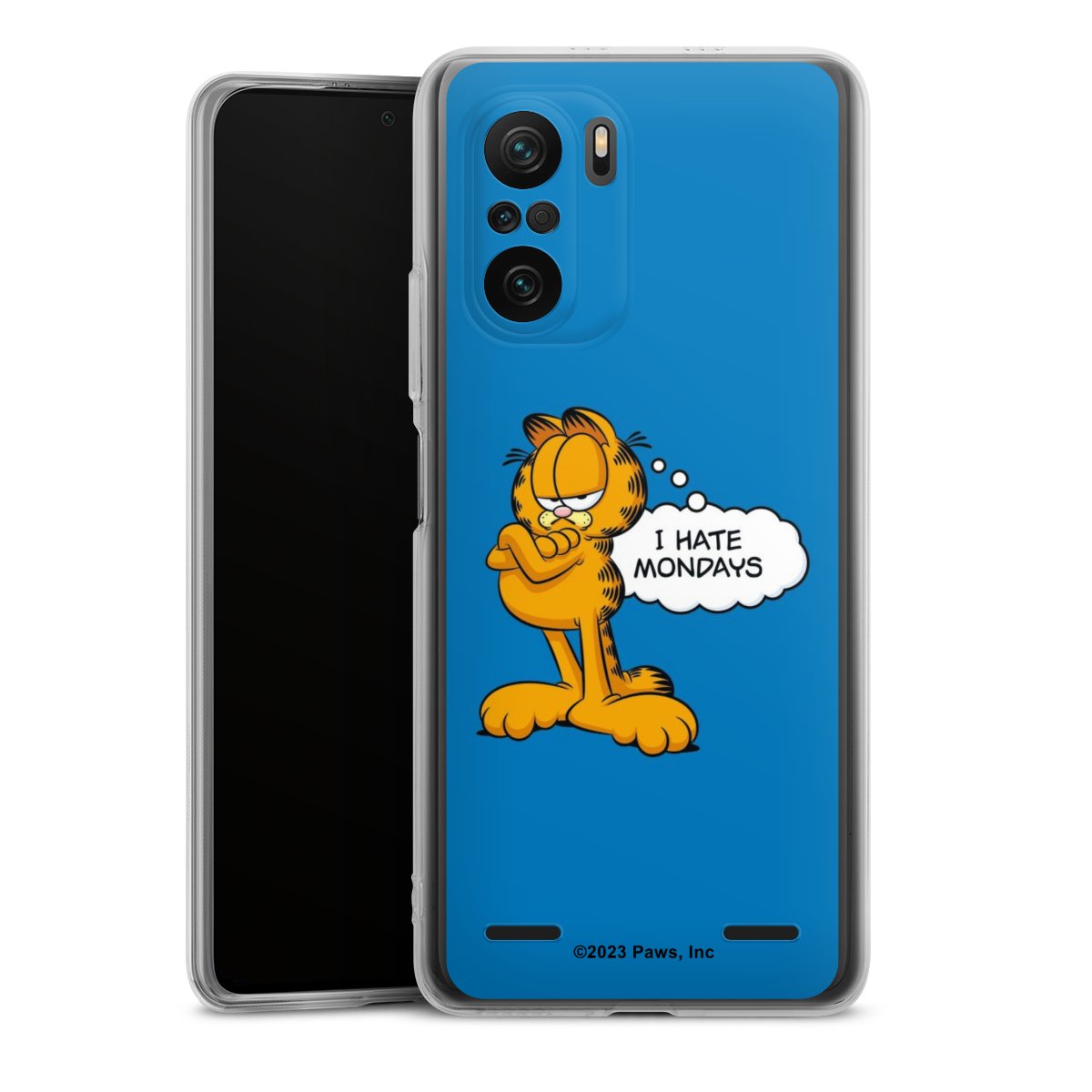 Garfield Je déteste les lundis Bleu