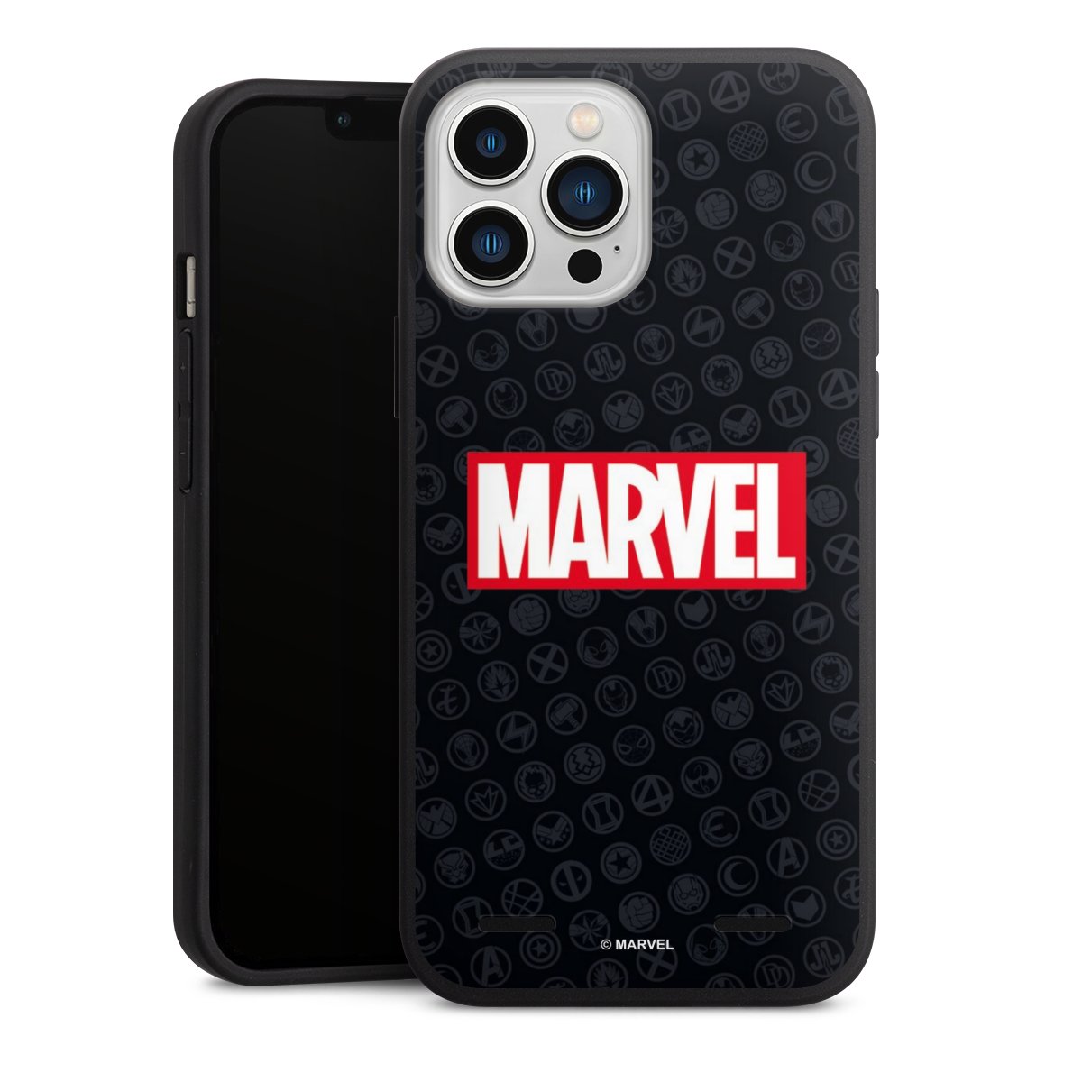 Marvel Logo Zwart Rood
