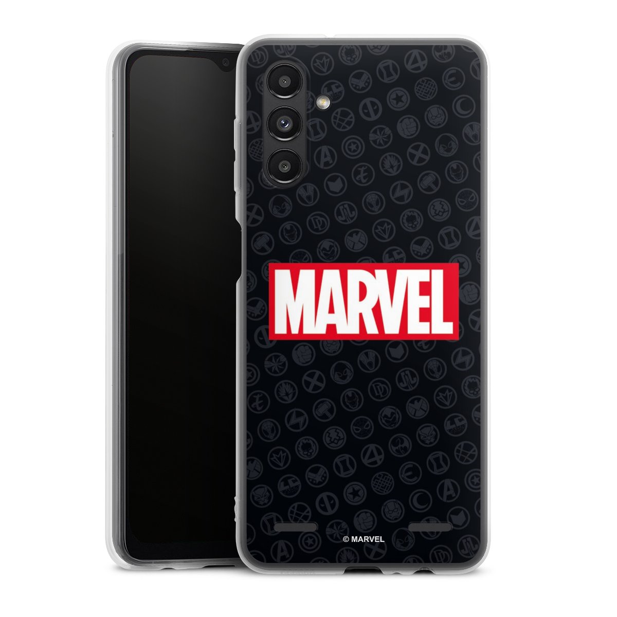 Marvel Logo Black Red 