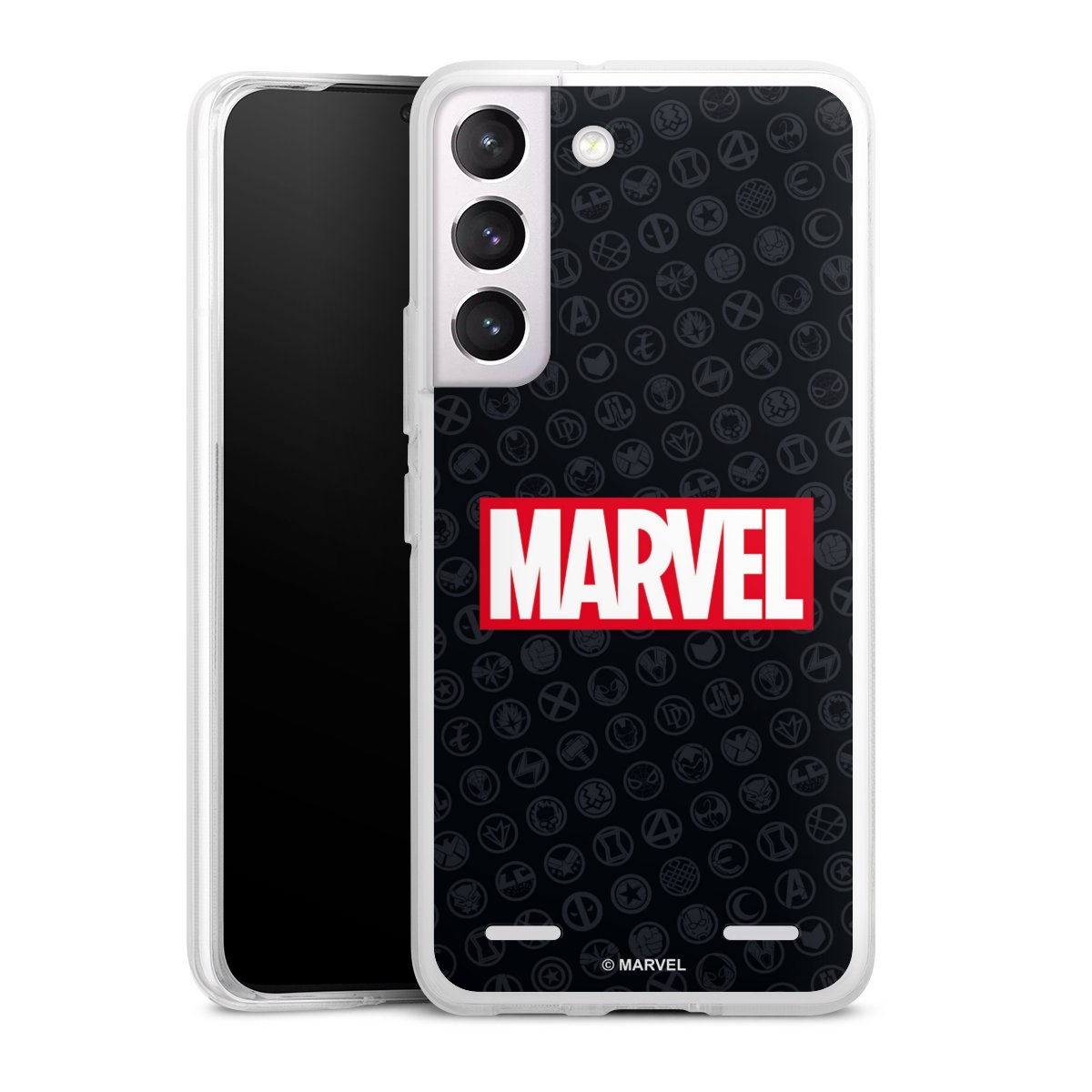 Marvel Logo Black Red 