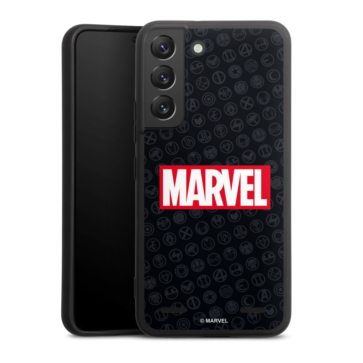 Marvel Logo Zwart Rood