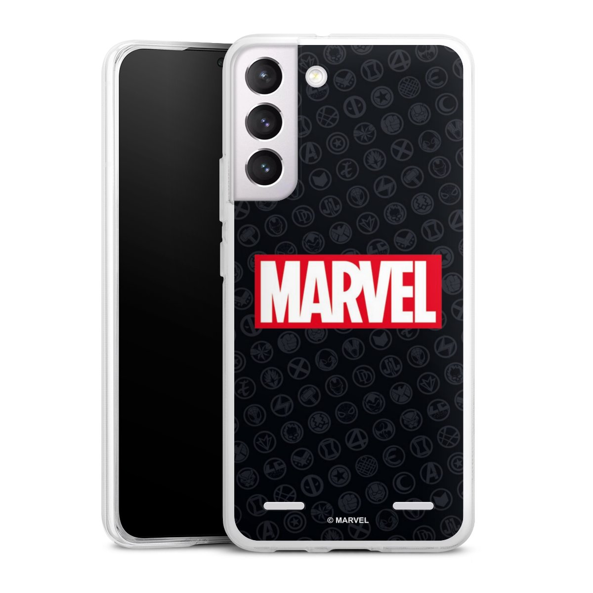 Marvel Logo Black Red 