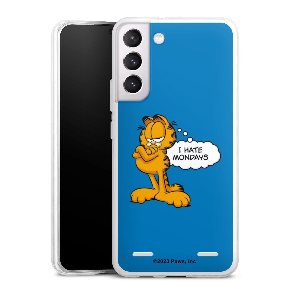 Garfield Ik haat maandagen blauw