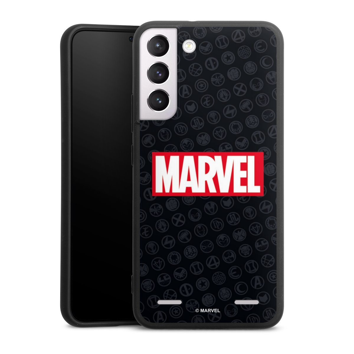 Marvel Logo Black Red 