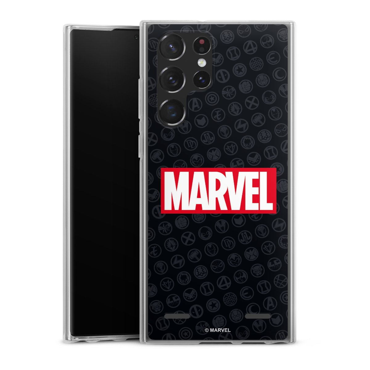 Marvel Logo Black Red 