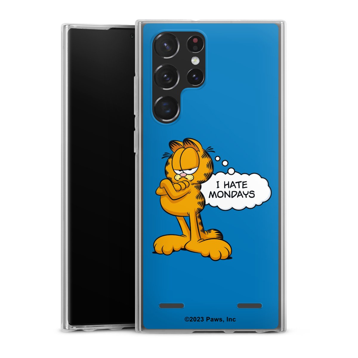 Garfield Je déteste les lundis Bleu