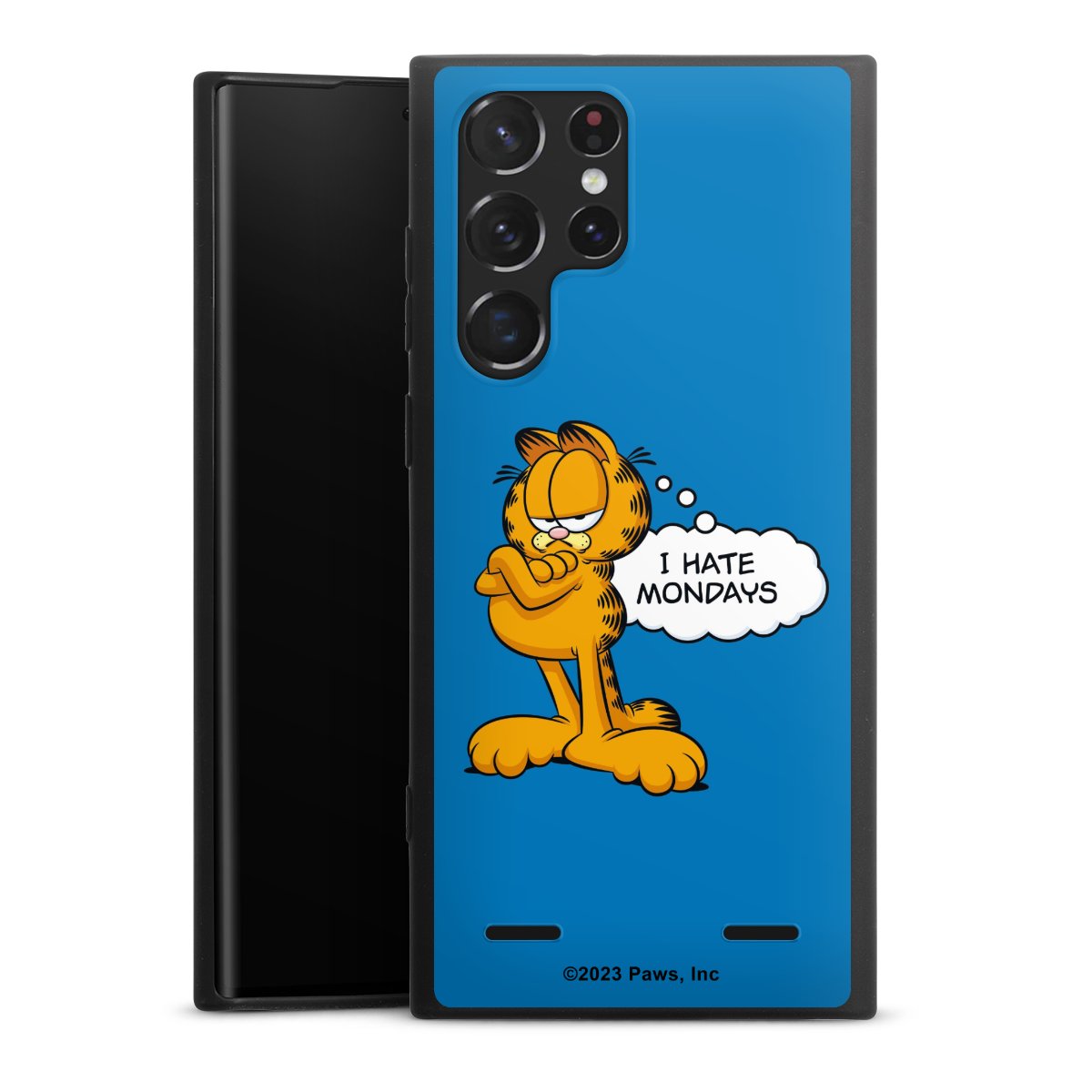 Garfield Ik haat maandagen blauw