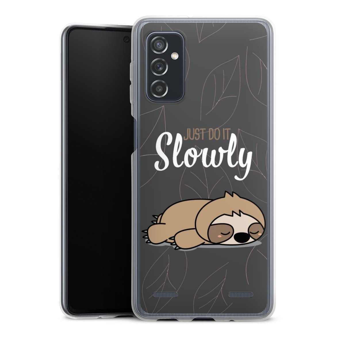 Just Do It Slowly Sloth Grey