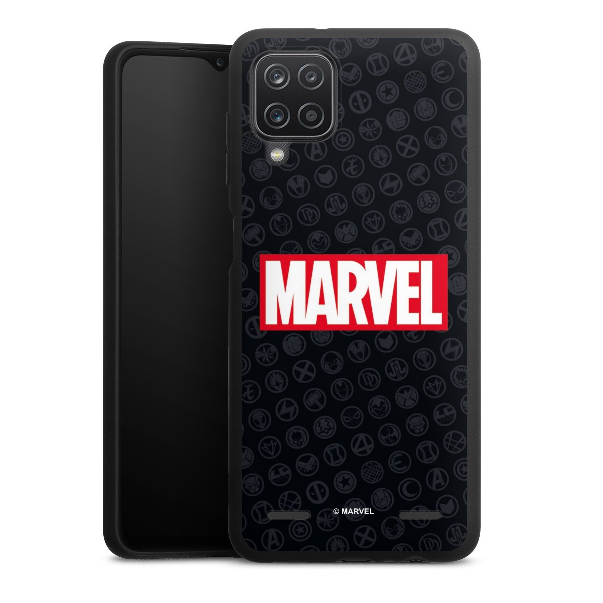 Marvel Logo Black Red 