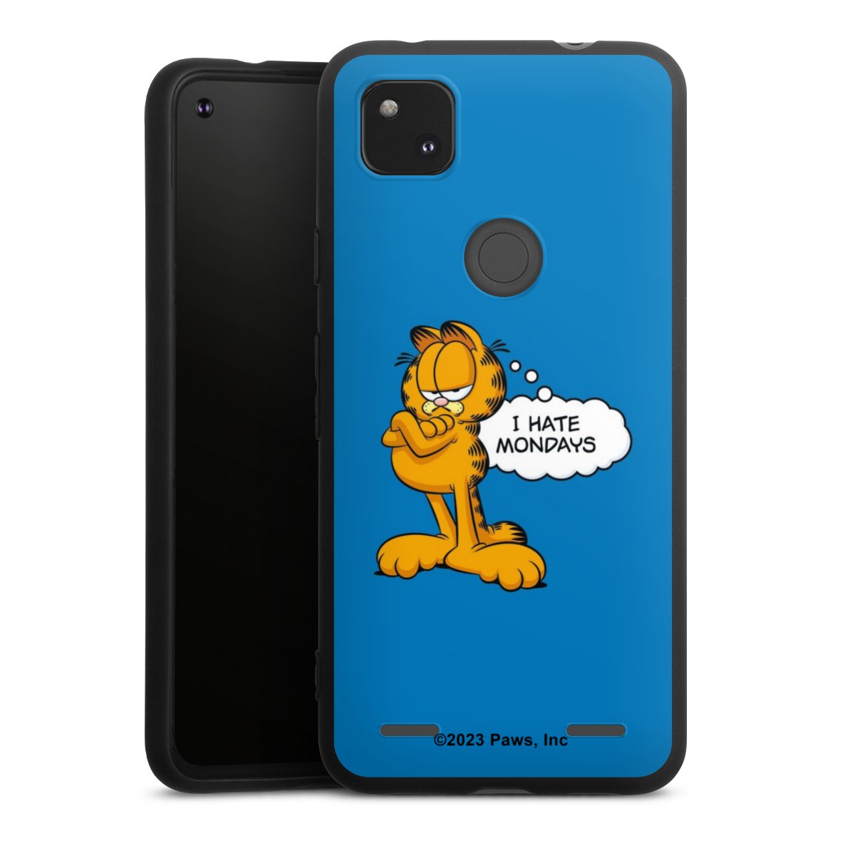 Garfield Ik haat maandagen blauw