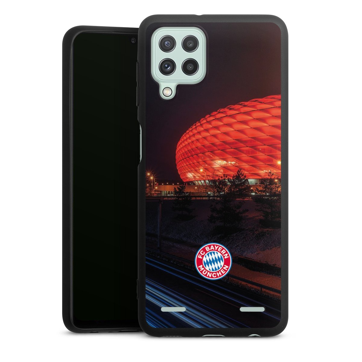 Allianz Arena bei Nacht FCB