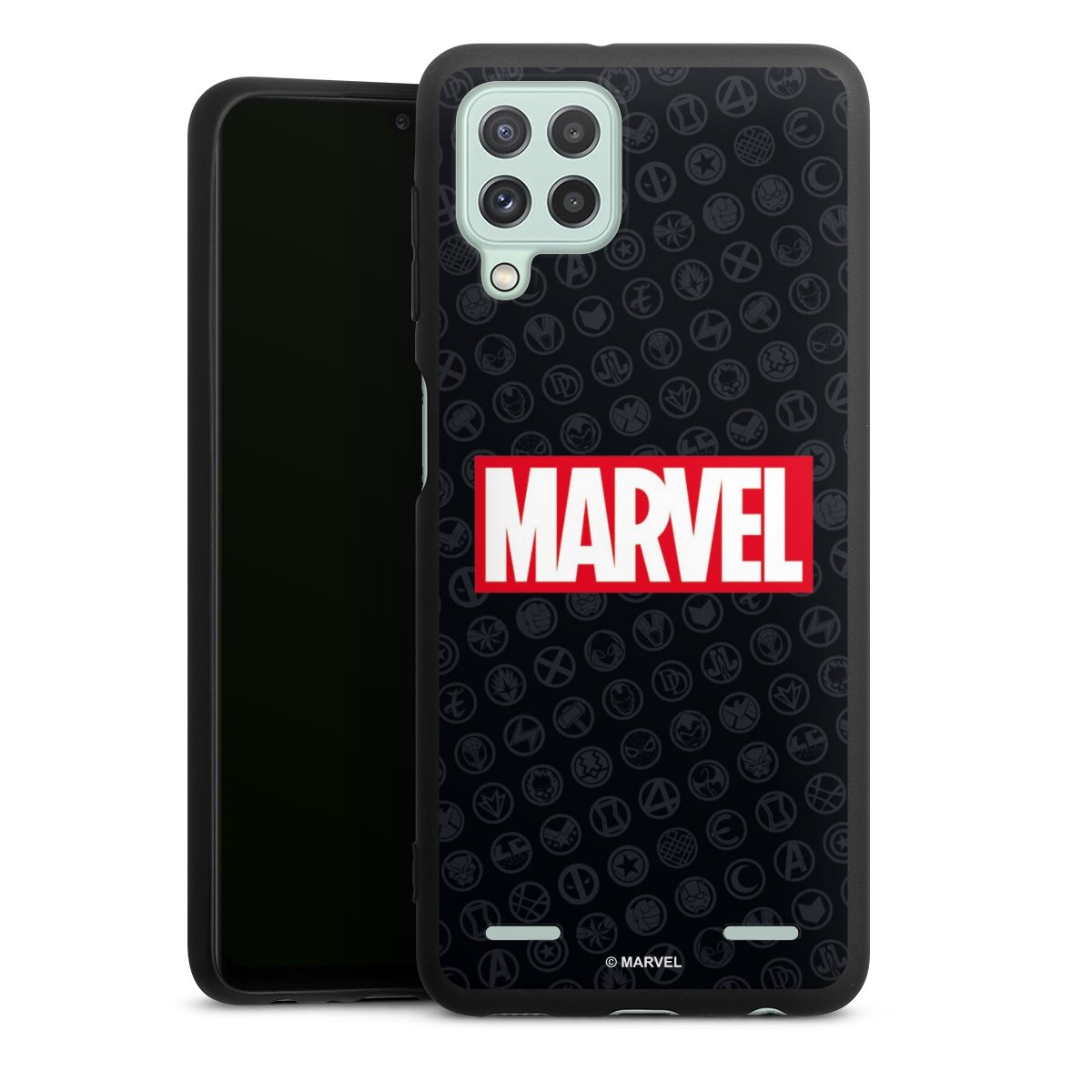 Marvel Logo Black Red 