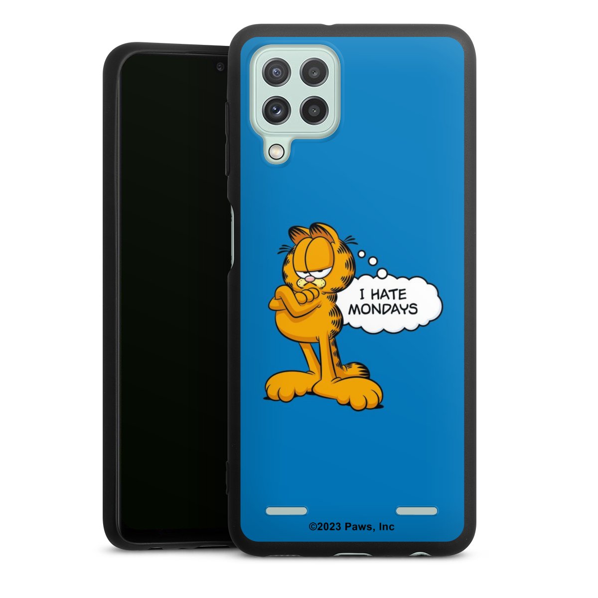 Garfield Ik haat maandagen blauw