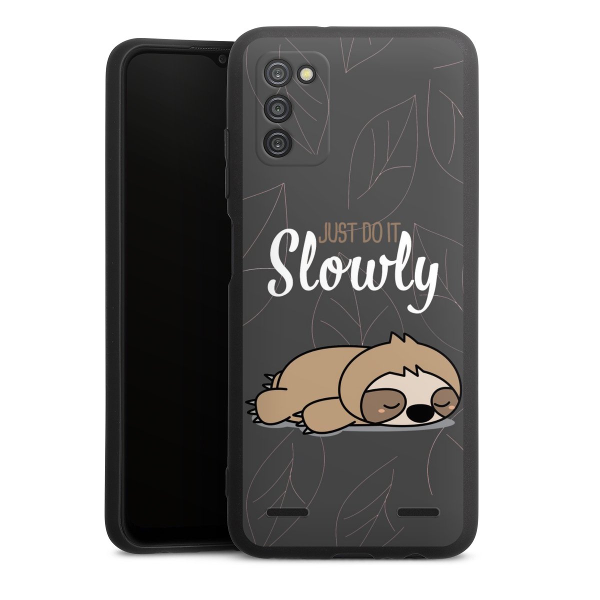 Just Do It Slowly Sloth Grey