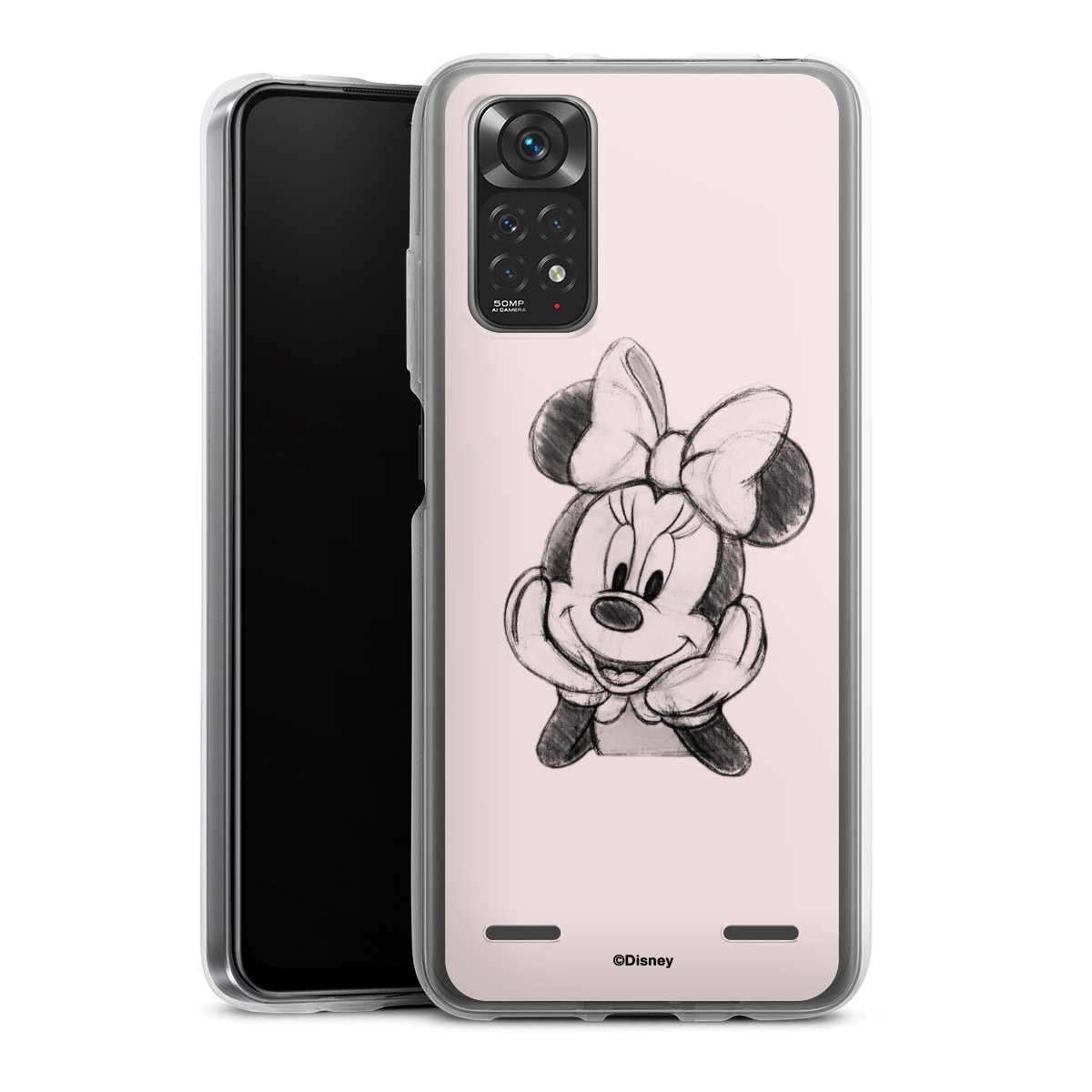 Minnie Posieren Sitzen