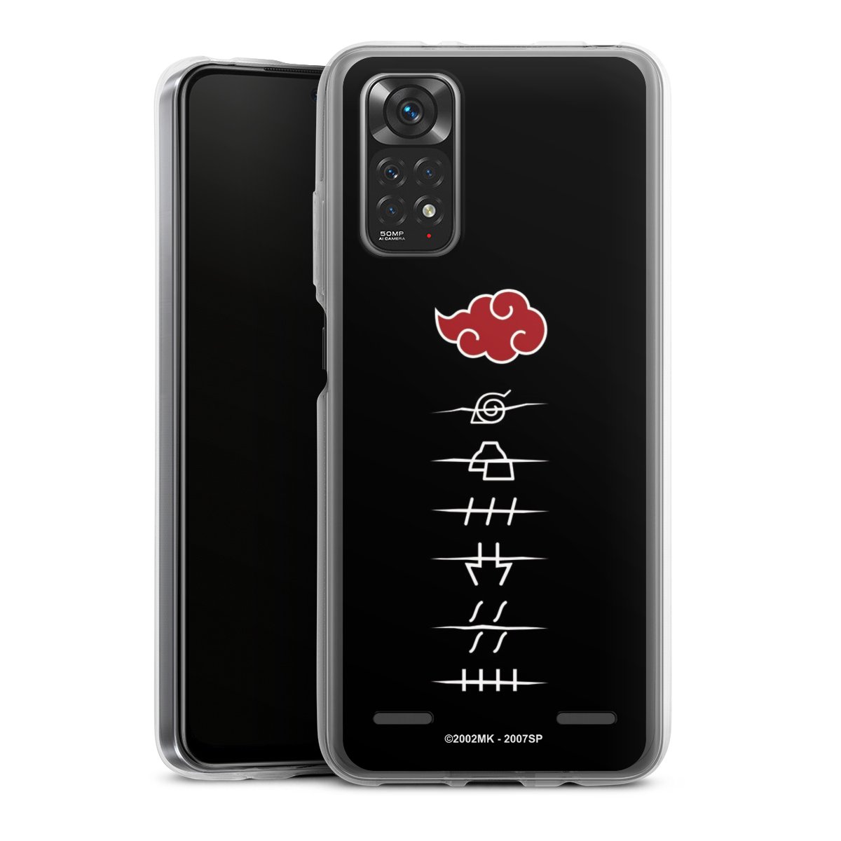 Symboles des membres de l'Akatsuki noirs