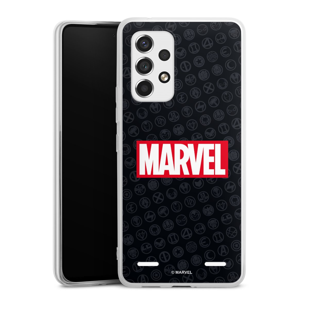 Marvel Logo Black Red 