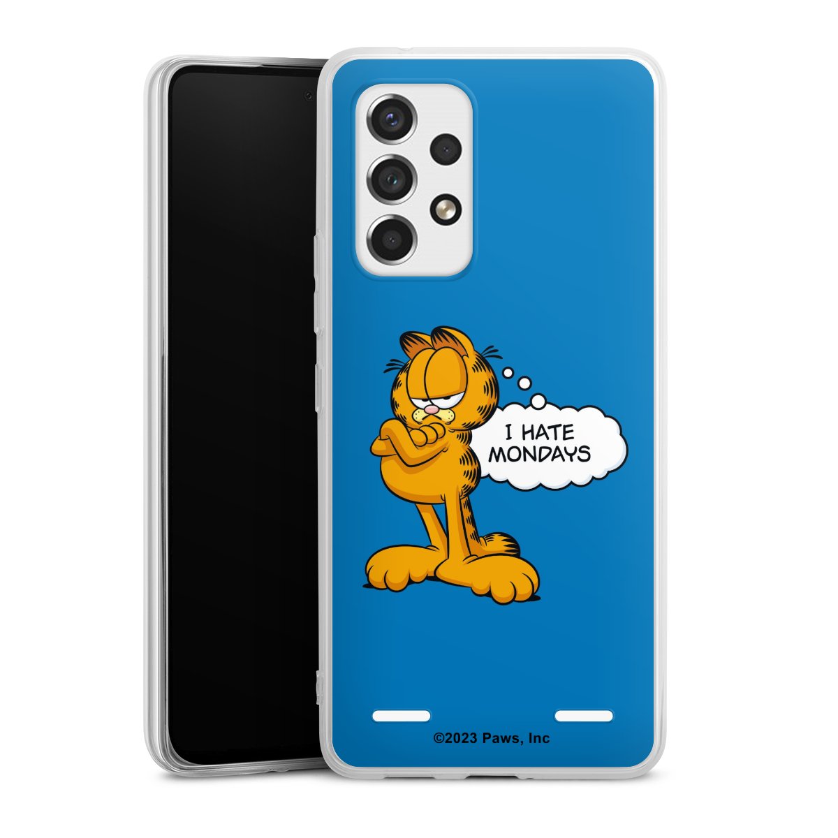 Garfield Je déteste les lundis Bleu