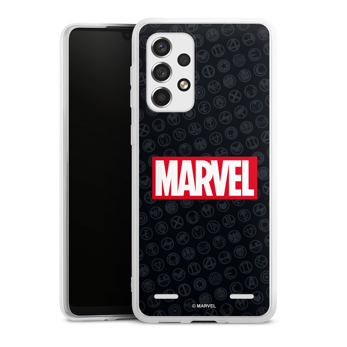 Marvel Logo Zwart Rood