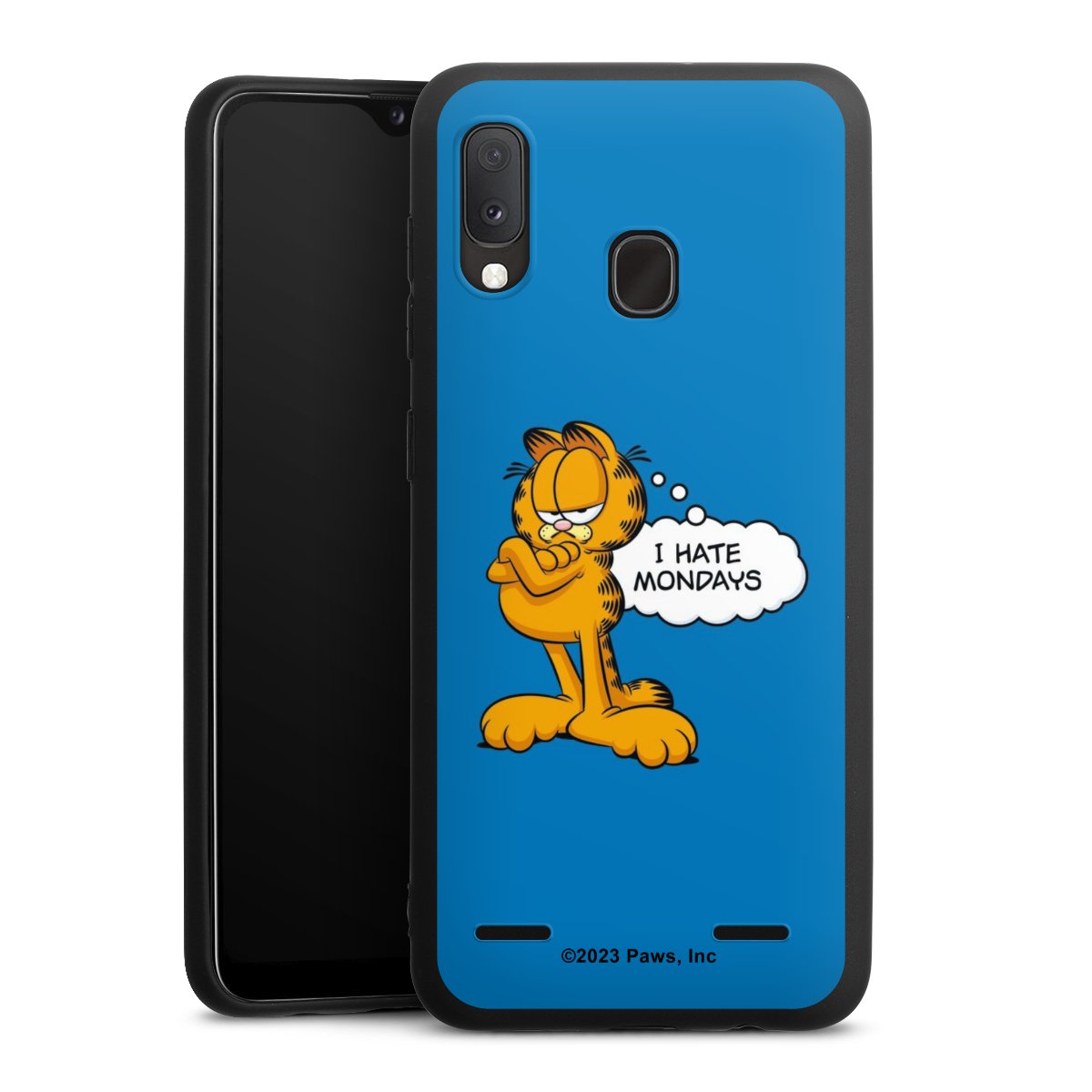 Garfield Ik haat maandagen blauw