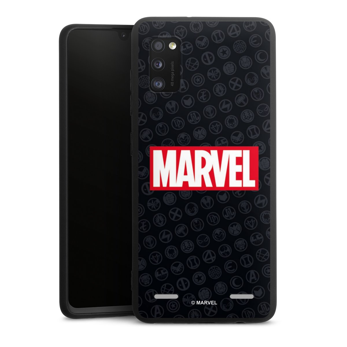 Marvel Logo Black Red 