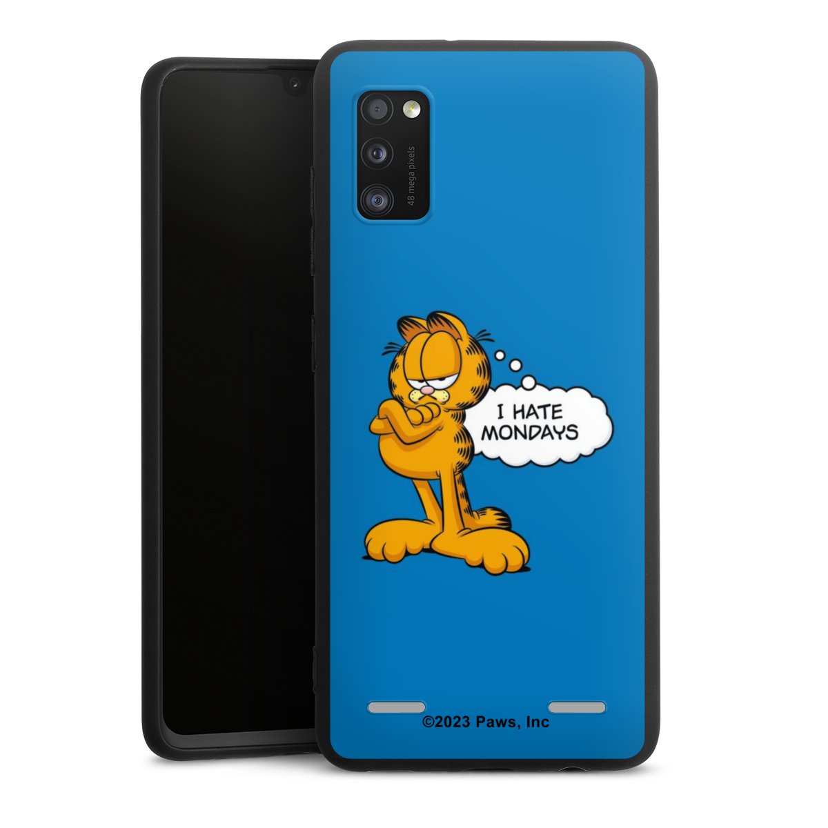 Garfield Je déteste les lundis Bleu