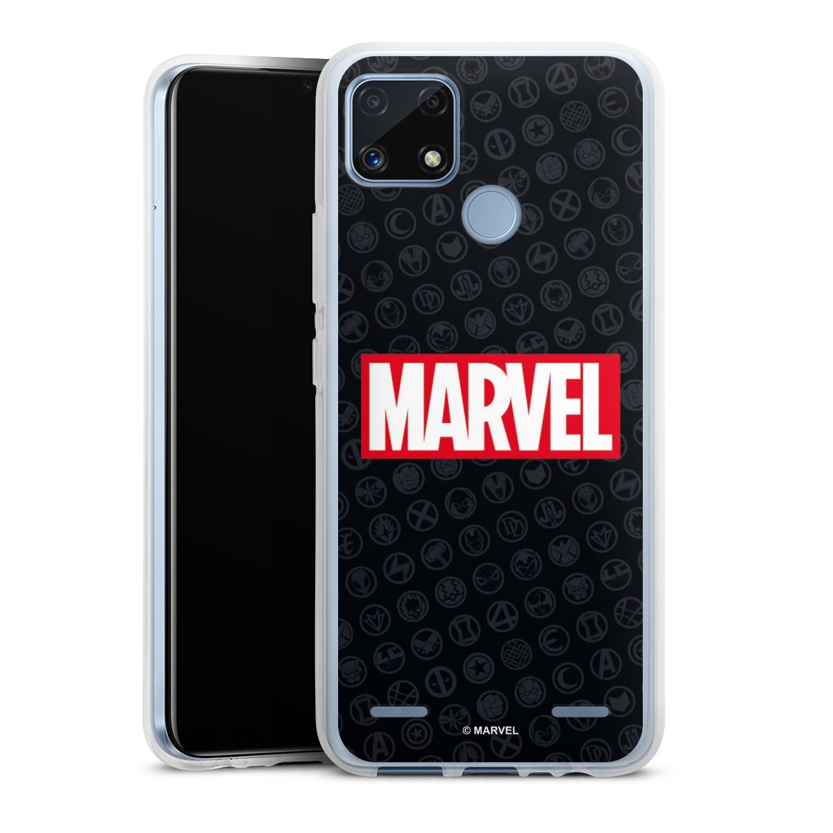 Marvel Logo Black Red 