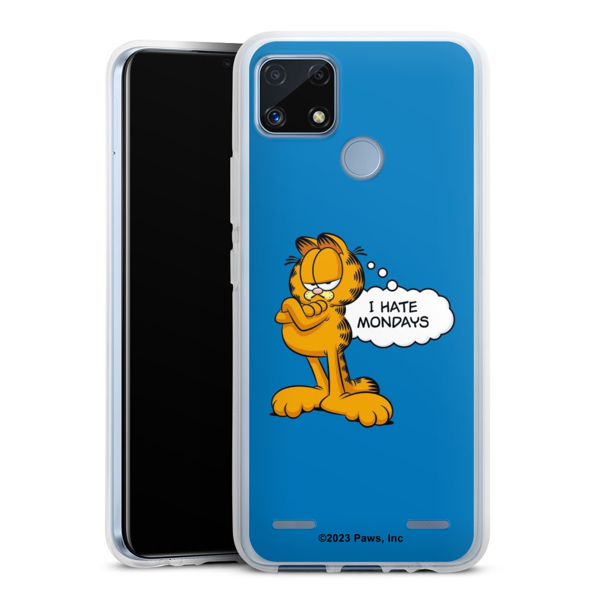 Garfield Je déteste les lundis Bleu