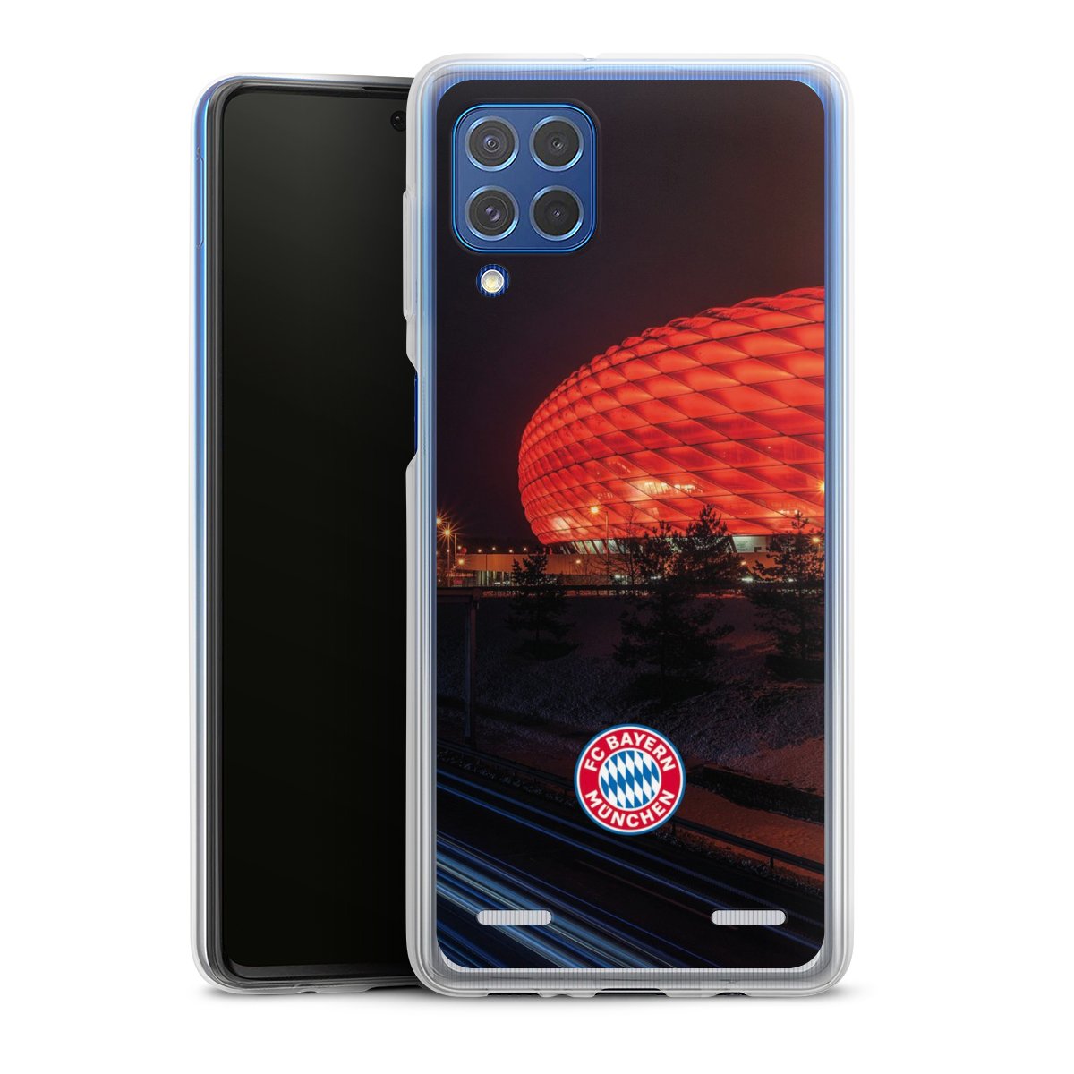 Allianz Arena bei Nacht FCB