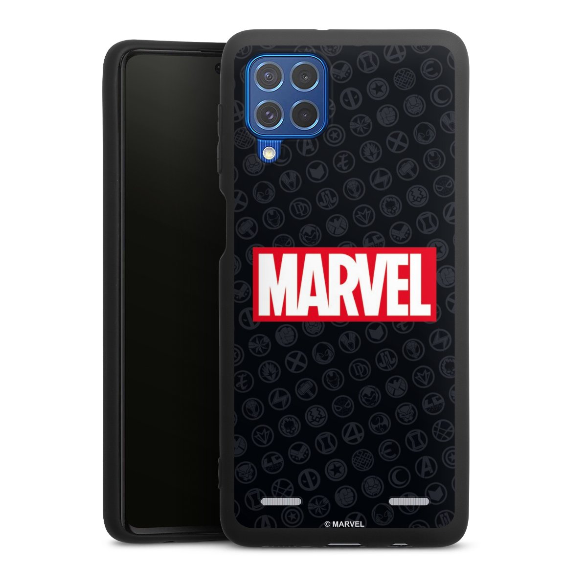 Marvel Logo Black Red 