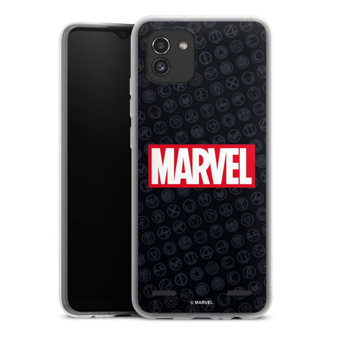 Marvel Logo Black Red 