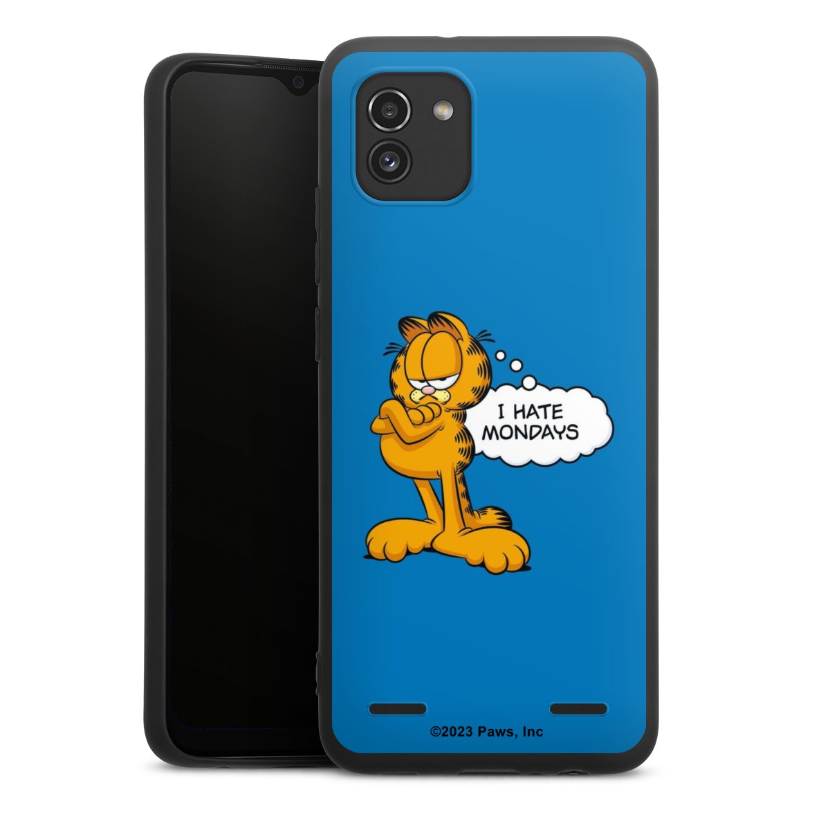 Garfield Ik haat maandagen blauw