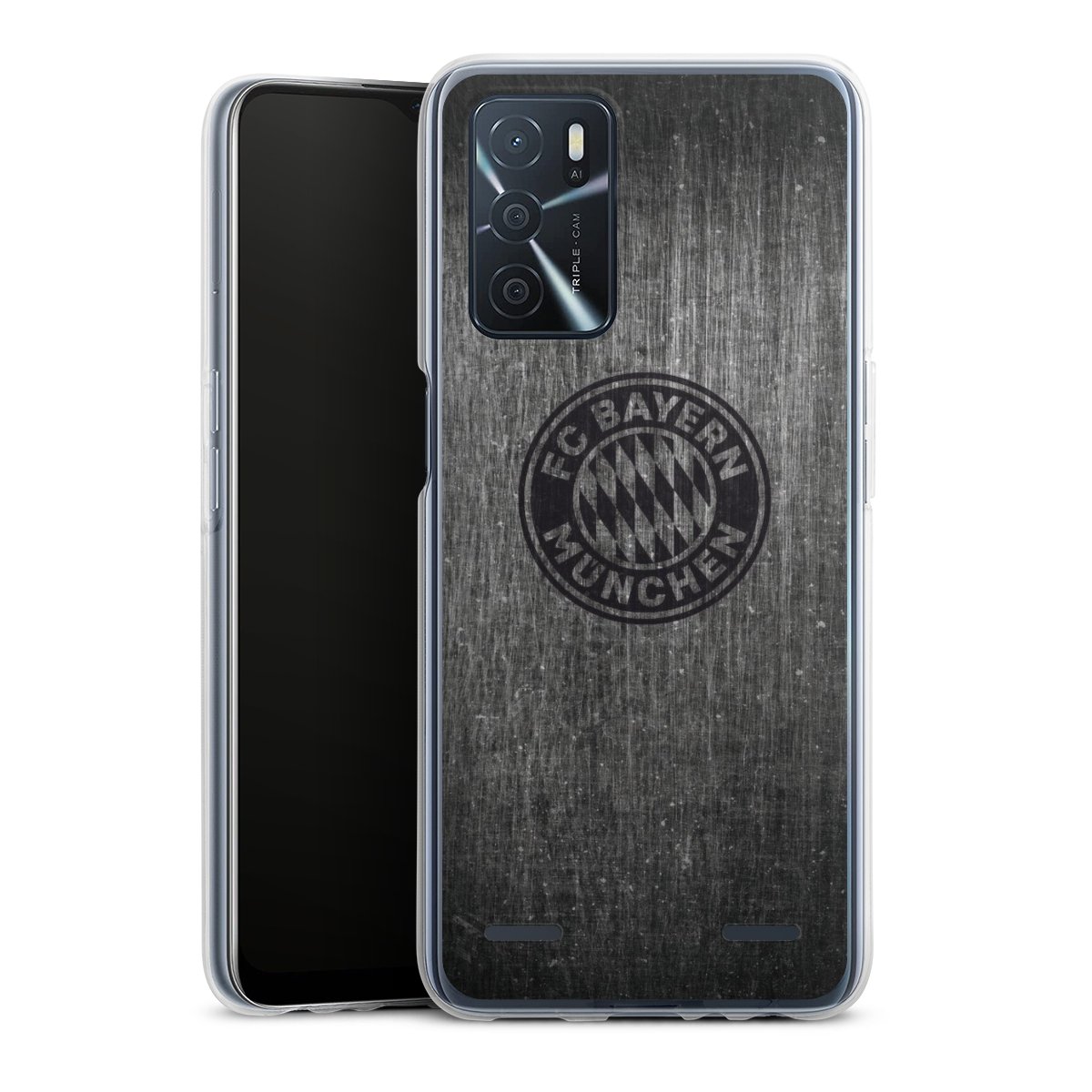 Metalllook FCB Logo einfarbig