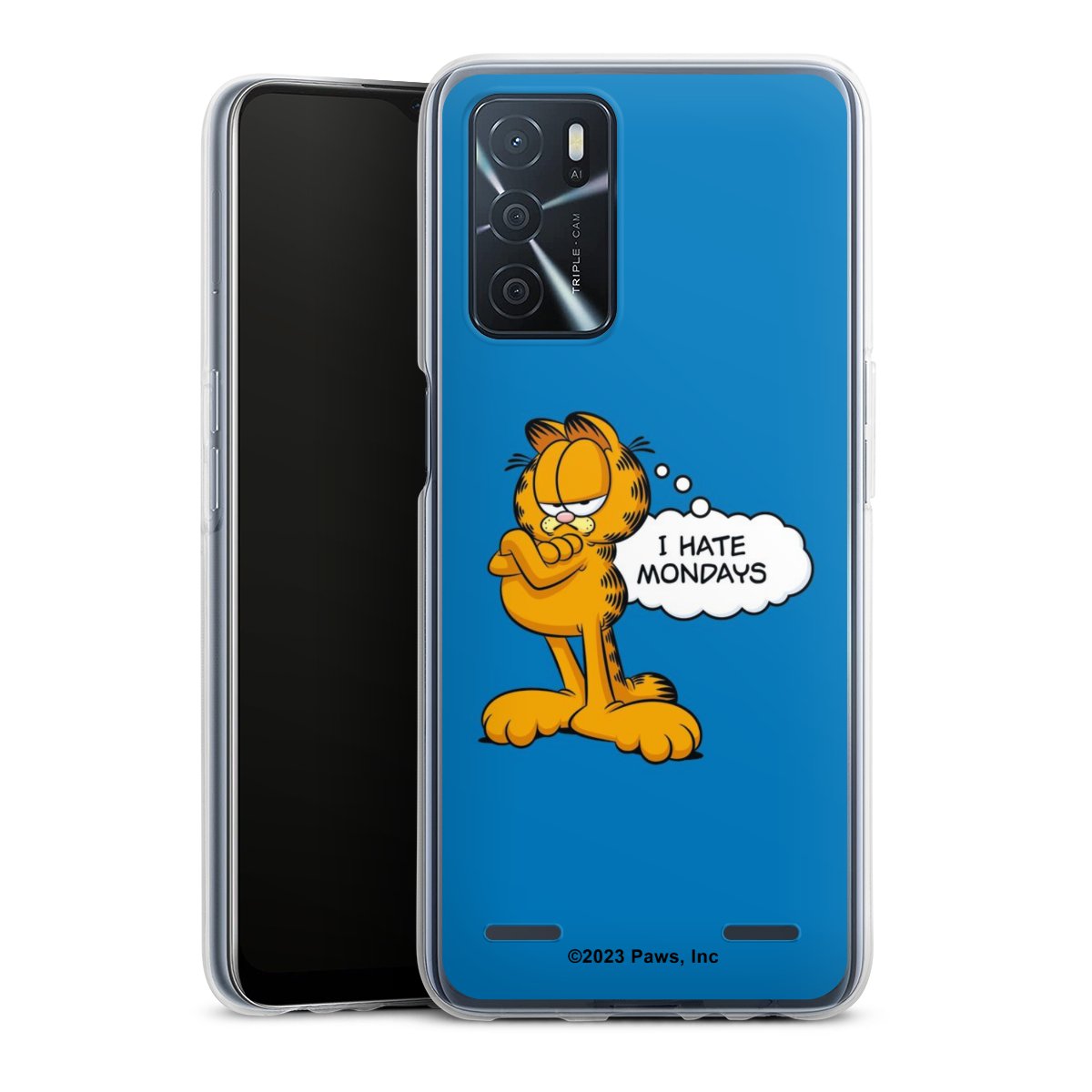Garfield Je déteste les lundis Bleu