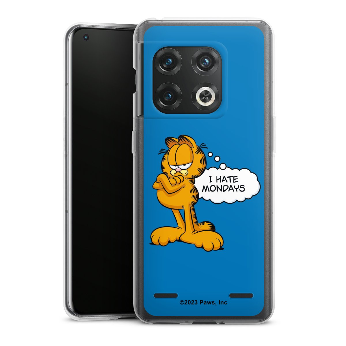 Garfield Ik haat maandagen blauw