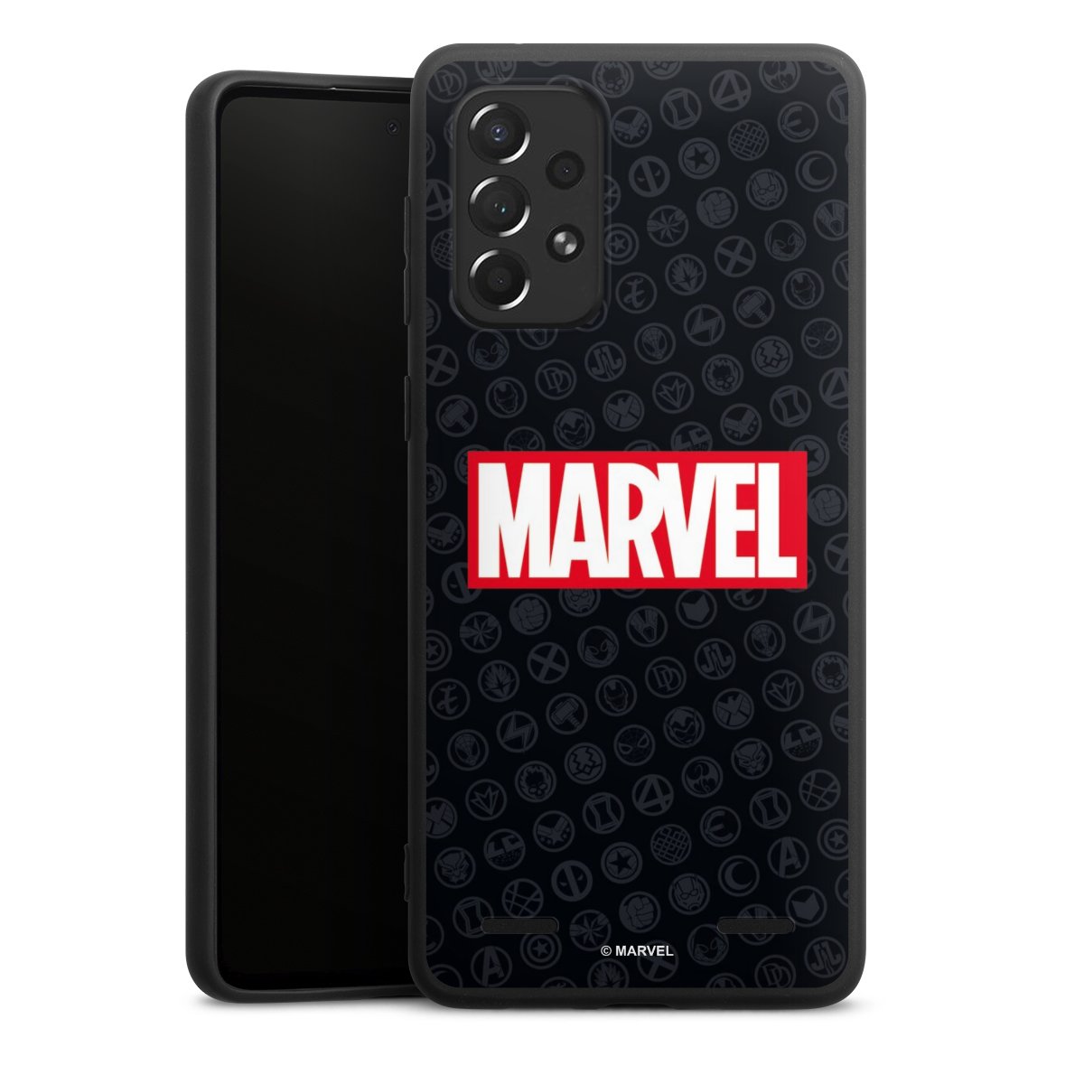 Marvel Logo Black Red 