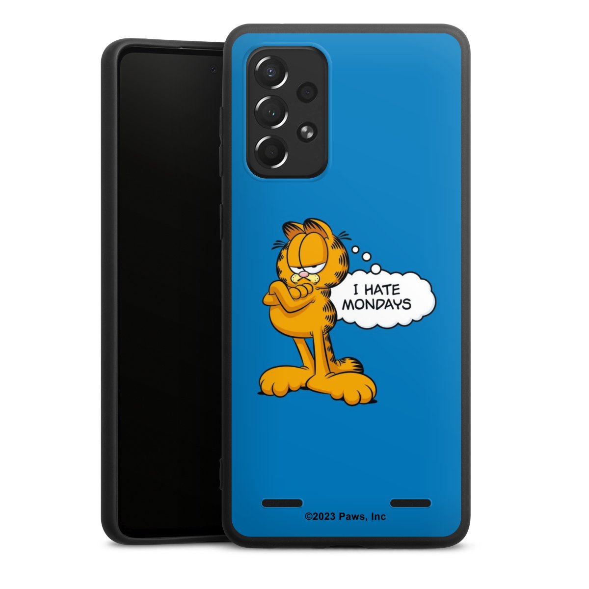 Garfield Ik haat maandagen blauw