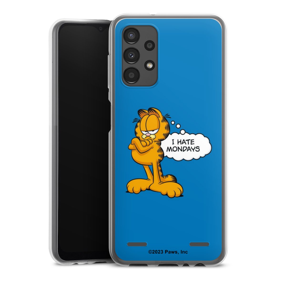 Garfield Ik haat maandagen blauw