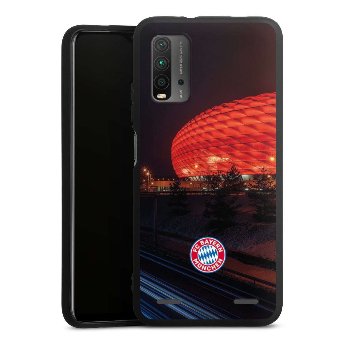 Allianz Arena bei Nacht FCB