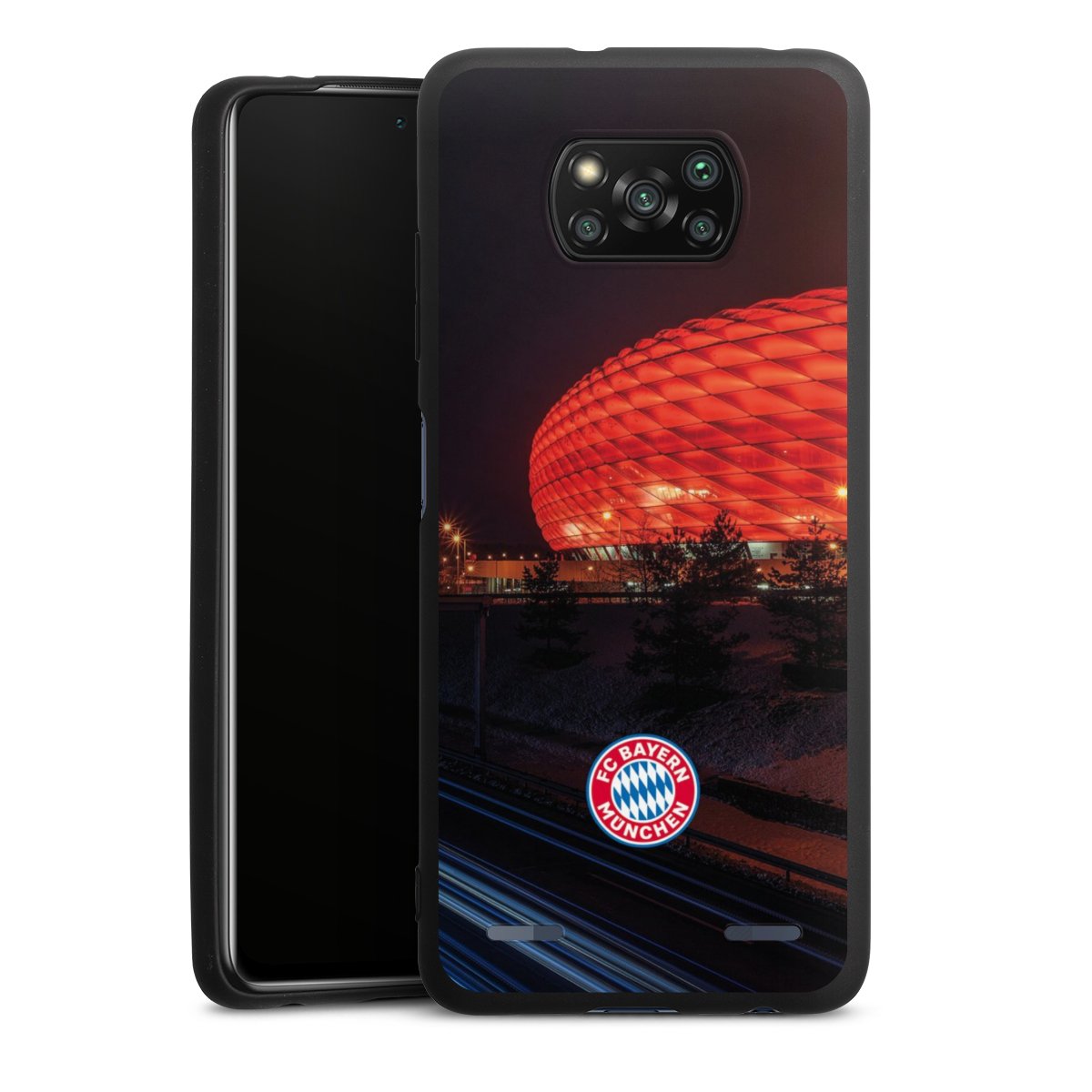 Allianz Arena bei Nacht FCB