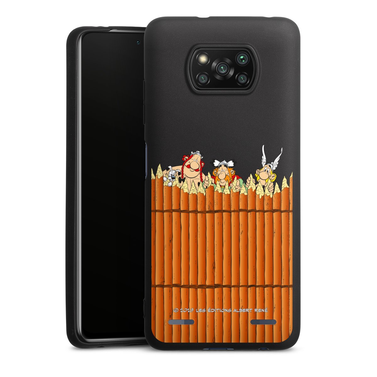 Gaulois Derrière Palissade Transparent