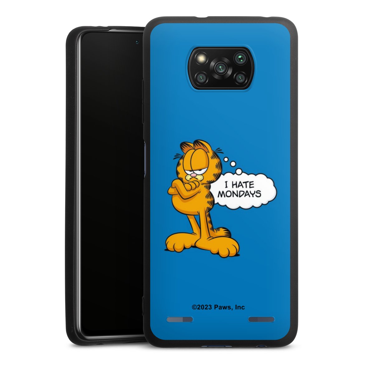 Garfield Je déteste les lundis Bleu