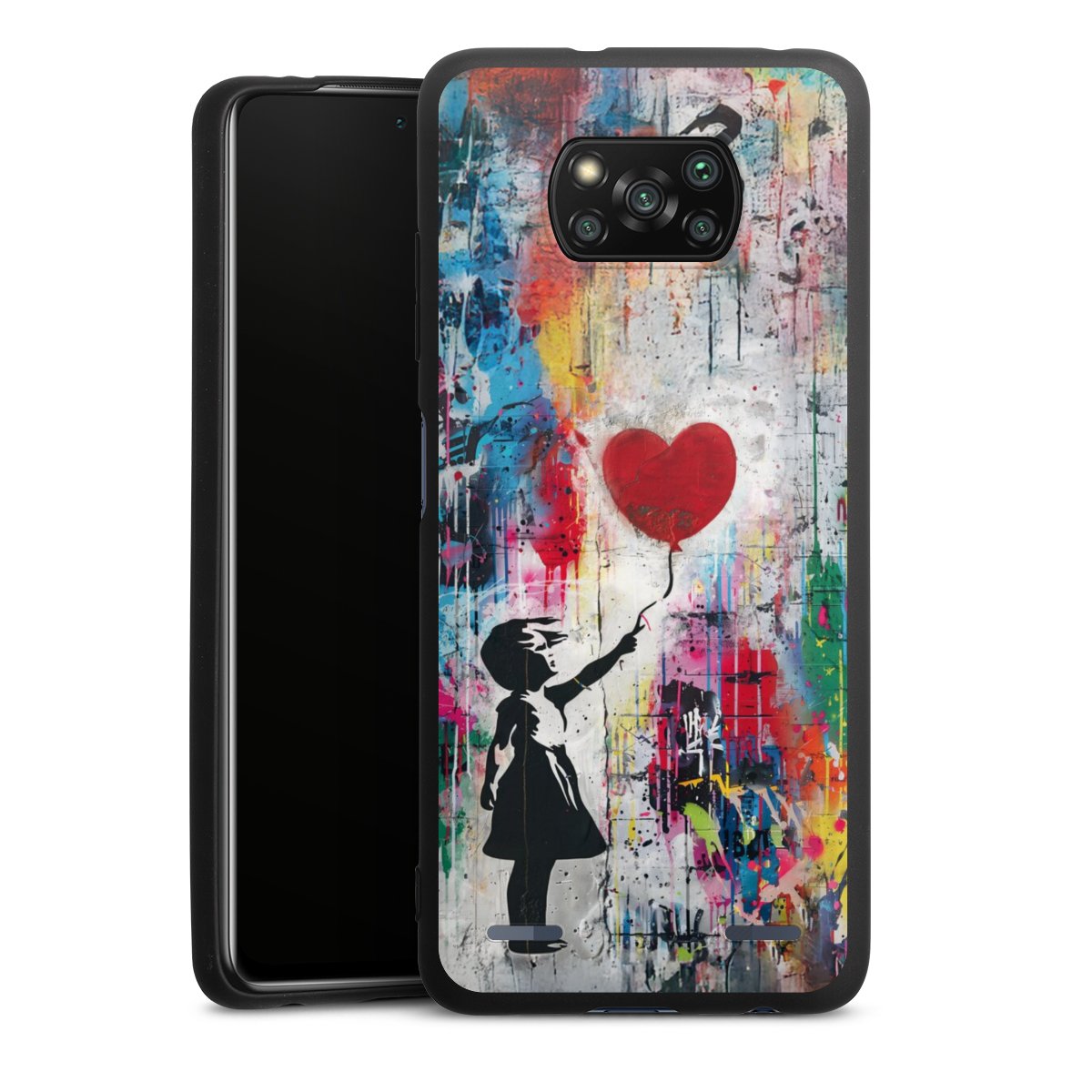 Balloon Girl Colorful