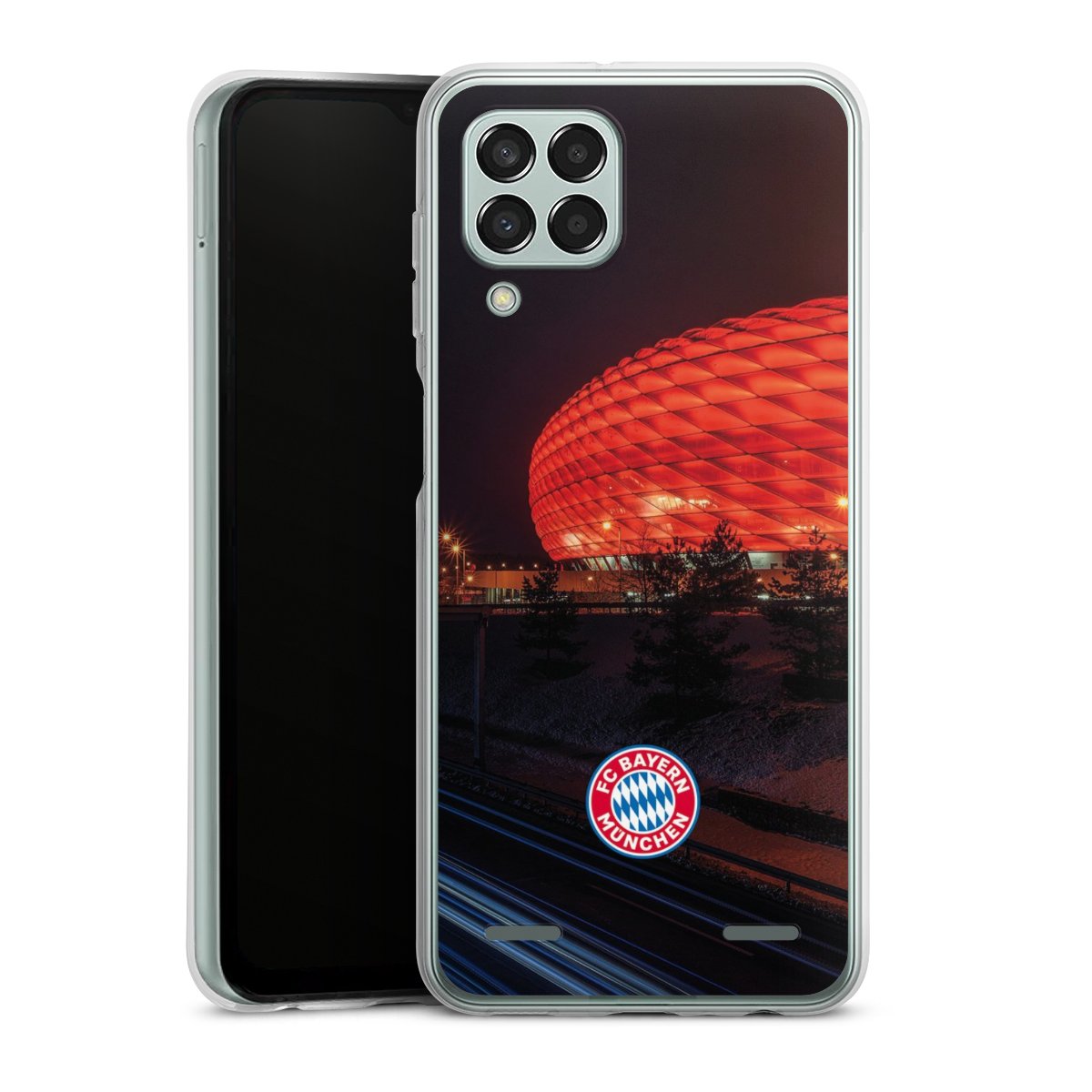 Allianz Arena bei Nacht FCB