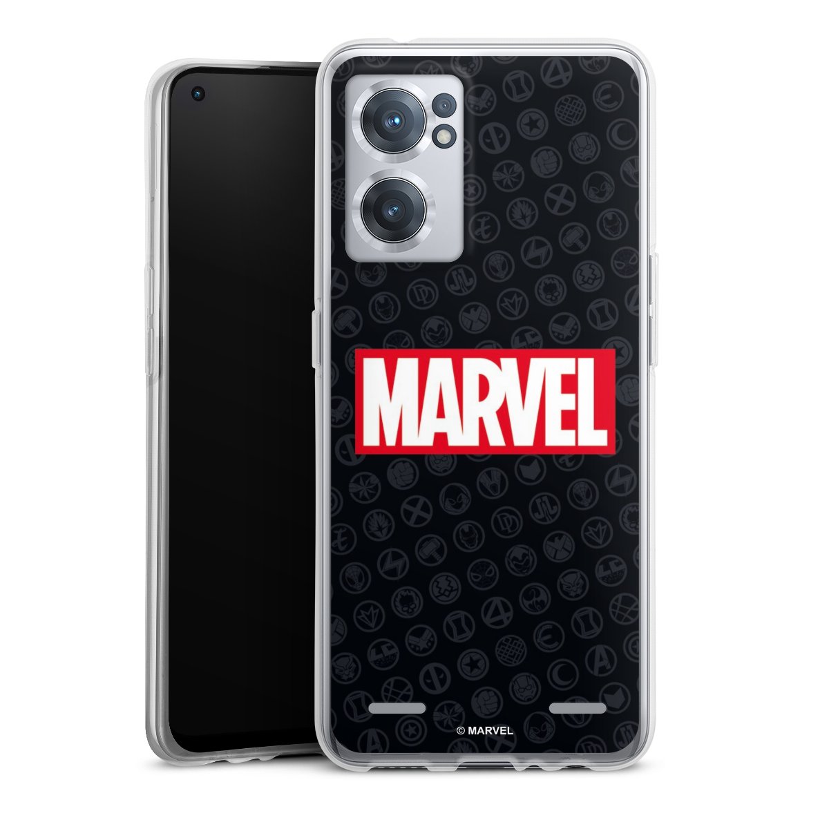 Marvel Logo Black Red 