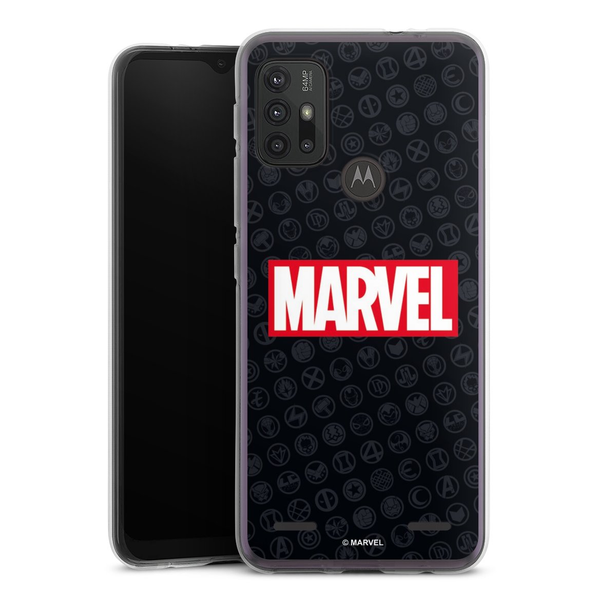 Marvel Logo Black Red 