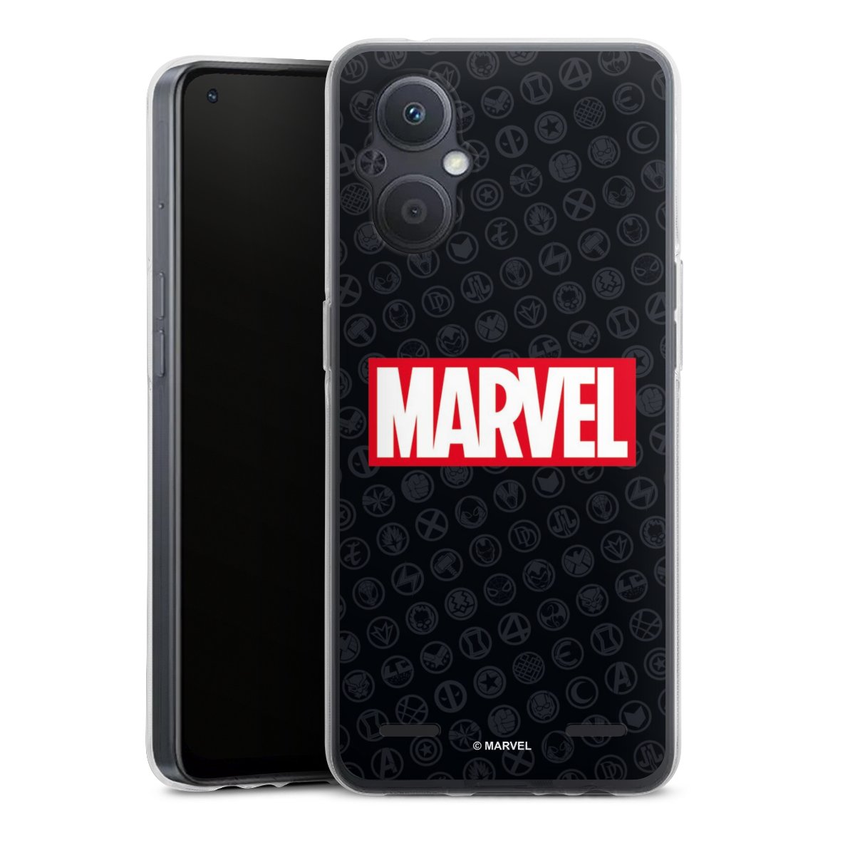 Marvel Logo Black Red 