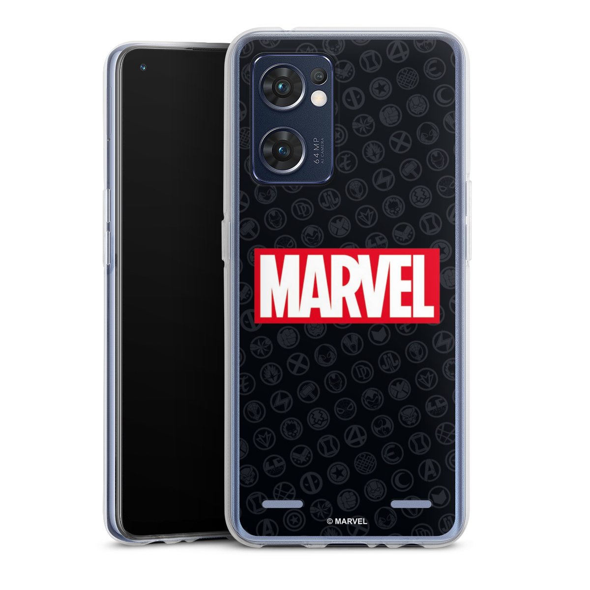 Marvel Logo Black Red 